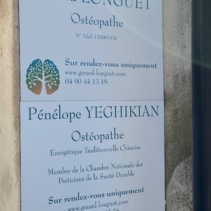 Pénélope Yeghikian Ostéopathe Venelles, Professionnel indépendant